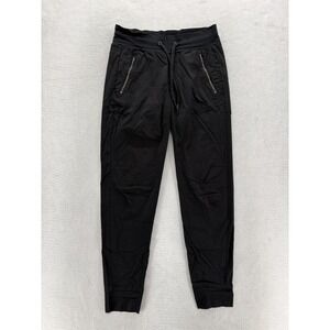 Athleta Trekkie North Jogger Pants Womens 4 Tall Black Stretch Hiking Travel